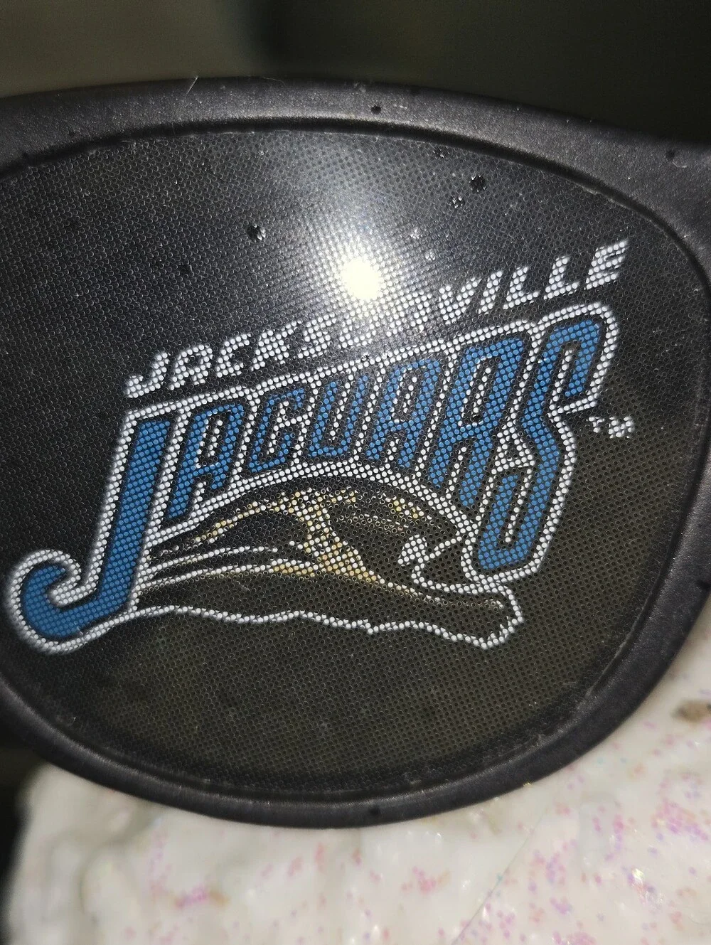 Vintage Jacksonville Jaguars NFL Promo Pinhole Graphic Sunglasses Game Day Shade